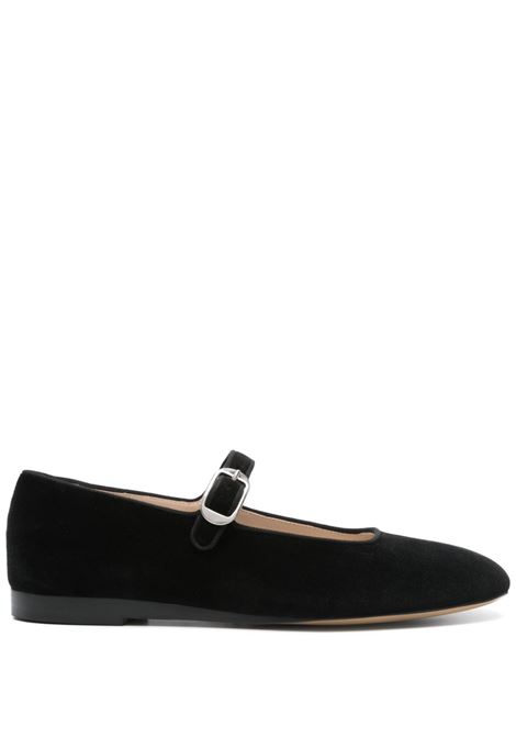 Black velvet ballerina shoes Le monde beryl - women